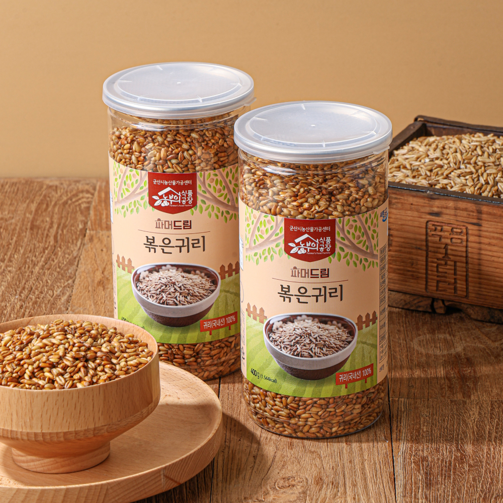 [농부의식품공장] 파머드림 볶은귀리 400g